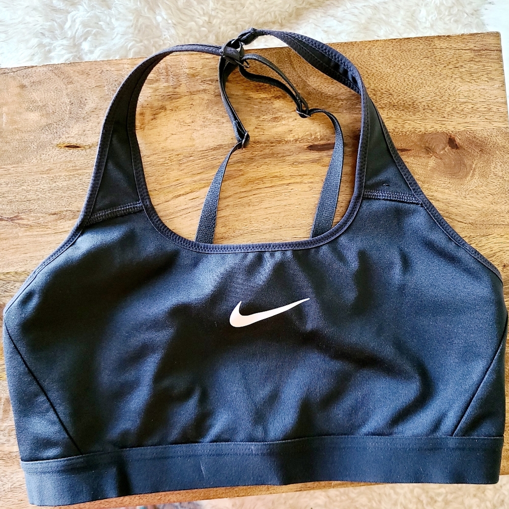 Nike Sports Bra Black Size Medium